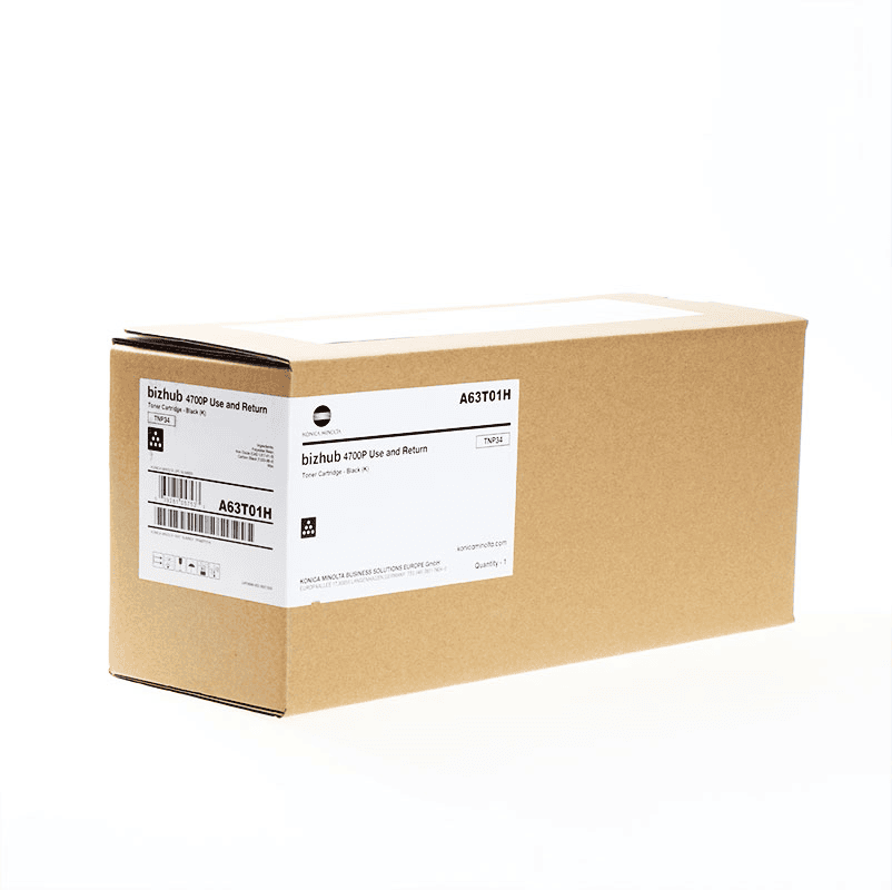 Konica Minolta Toner TNP34 / A63T01H Schwarz