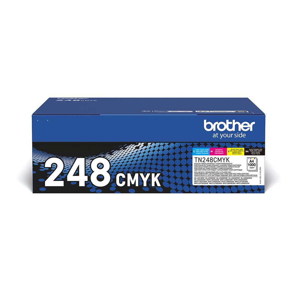 Brother Toner TN-248VAL / TN248VAL BK,C,M,Y Standard