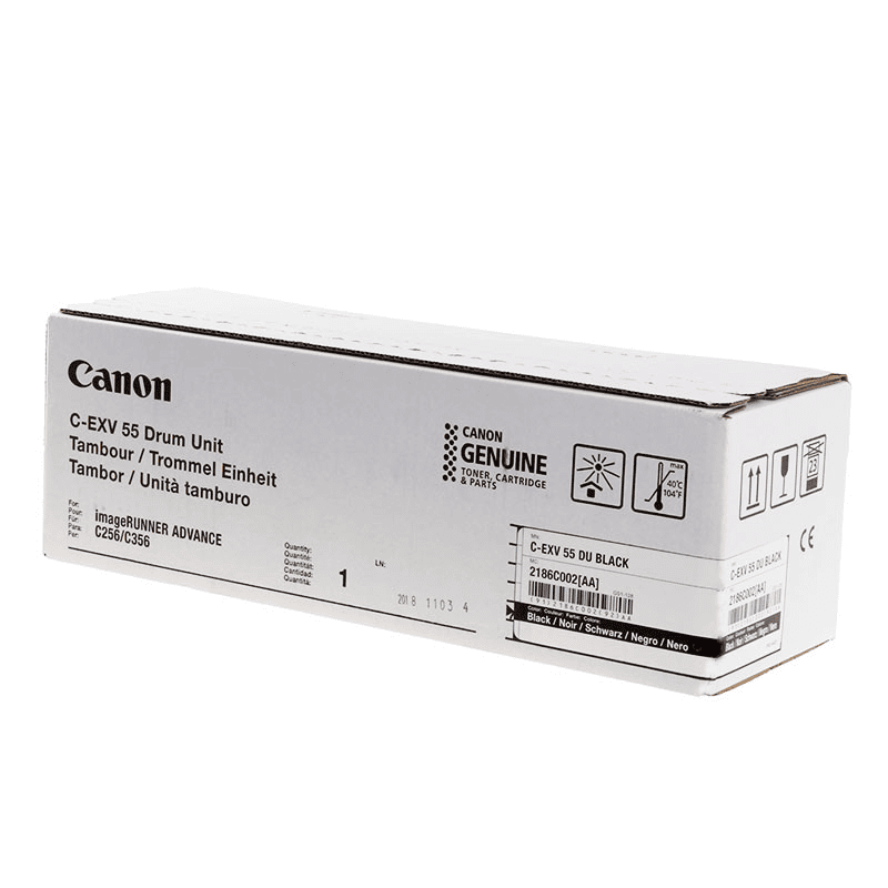 Canon Trommeleinheit C-EXV55 / 2186C002 Schwarz (2186C002/2186C002AA)