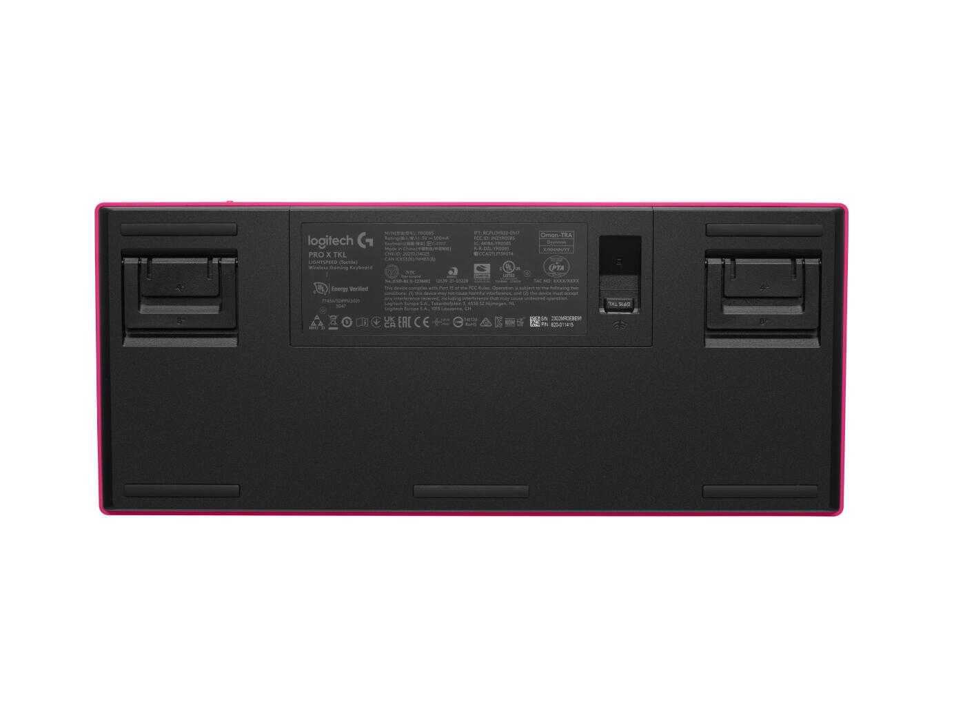 Logitech Clavier G Pro X TKL Lightspeed / 920-012159 Magenta