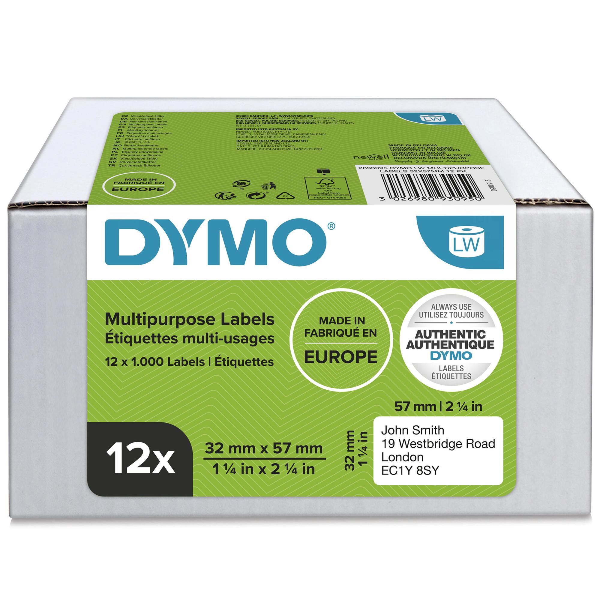 DYMO Etiqueta 2093095 Blanco