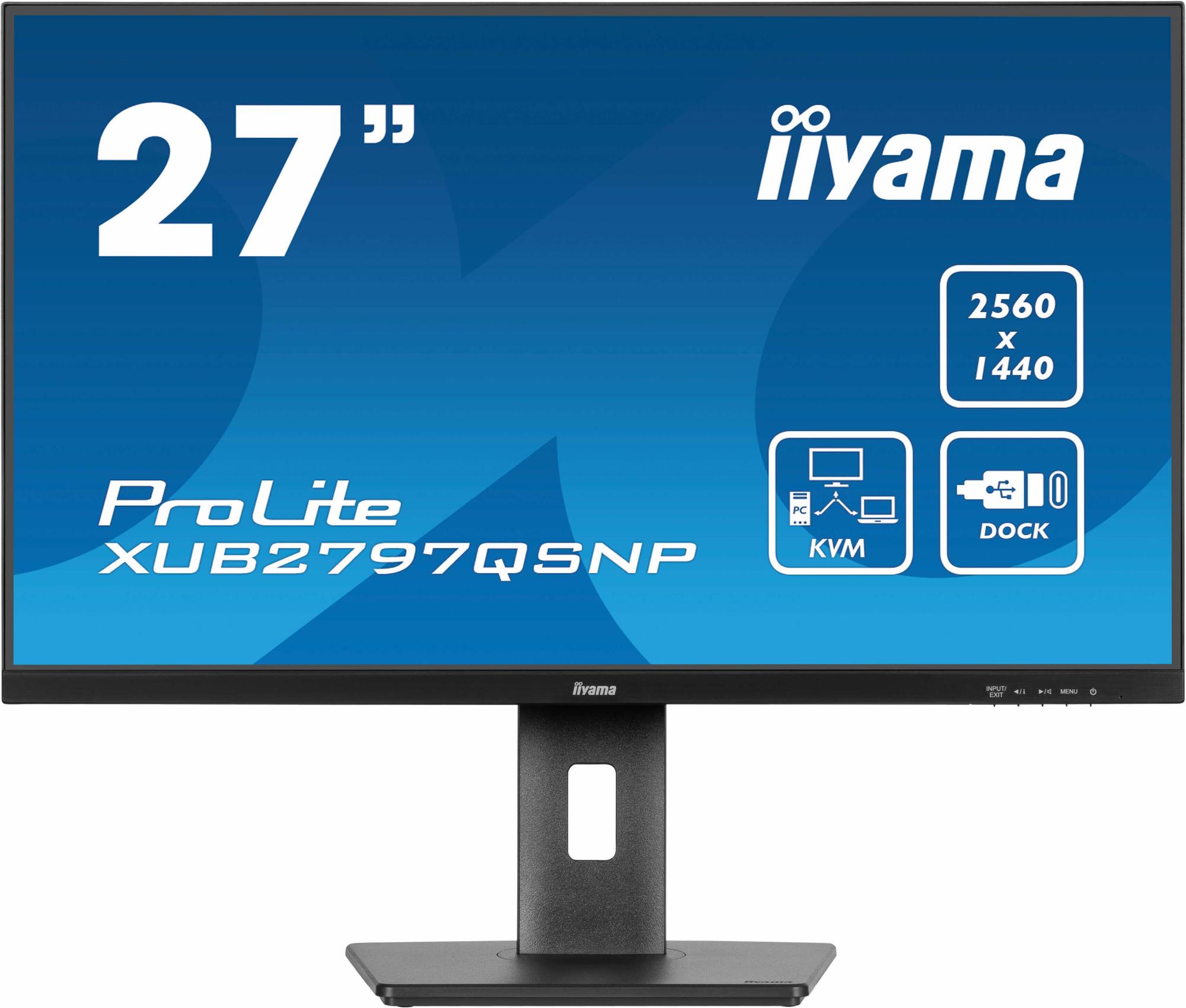 iiyama Monitor XUB2797QSNP-B1 / XUB2797QSNP-B1 Negro 68,6 cm (27")