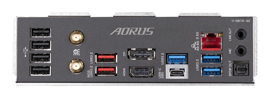 GIGABYTE Mainboard Z790 AORUS ELITE AX Schwarz