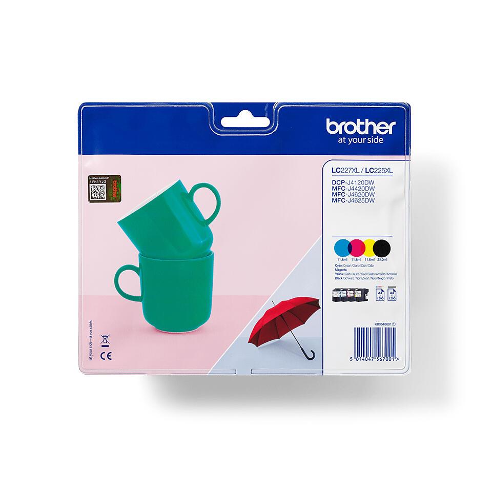 Brother Ink LC-227XLVALBP / LC227XLVALBP BK,C,M,Y XL Multipack
