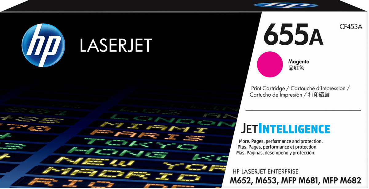 HP Toner 655A / CF453A Magenta