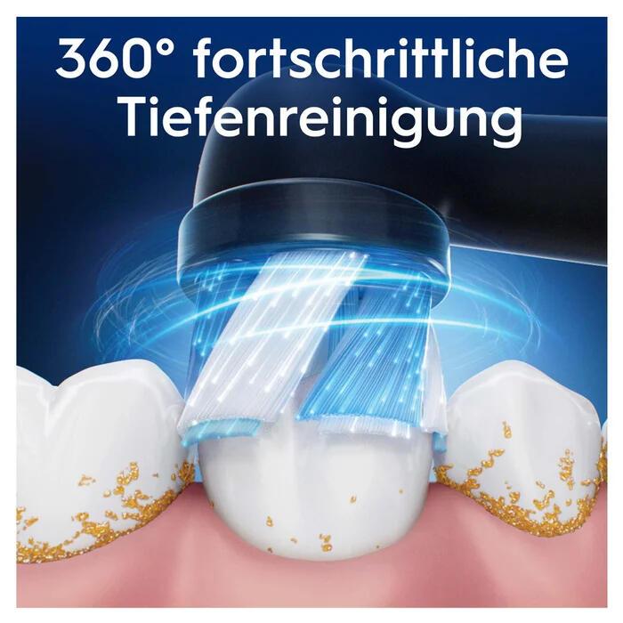 Oral-B Spazzolino da denti collegabile iO Ultimative Reinigung / 8700216194969 Nero 4-Pack