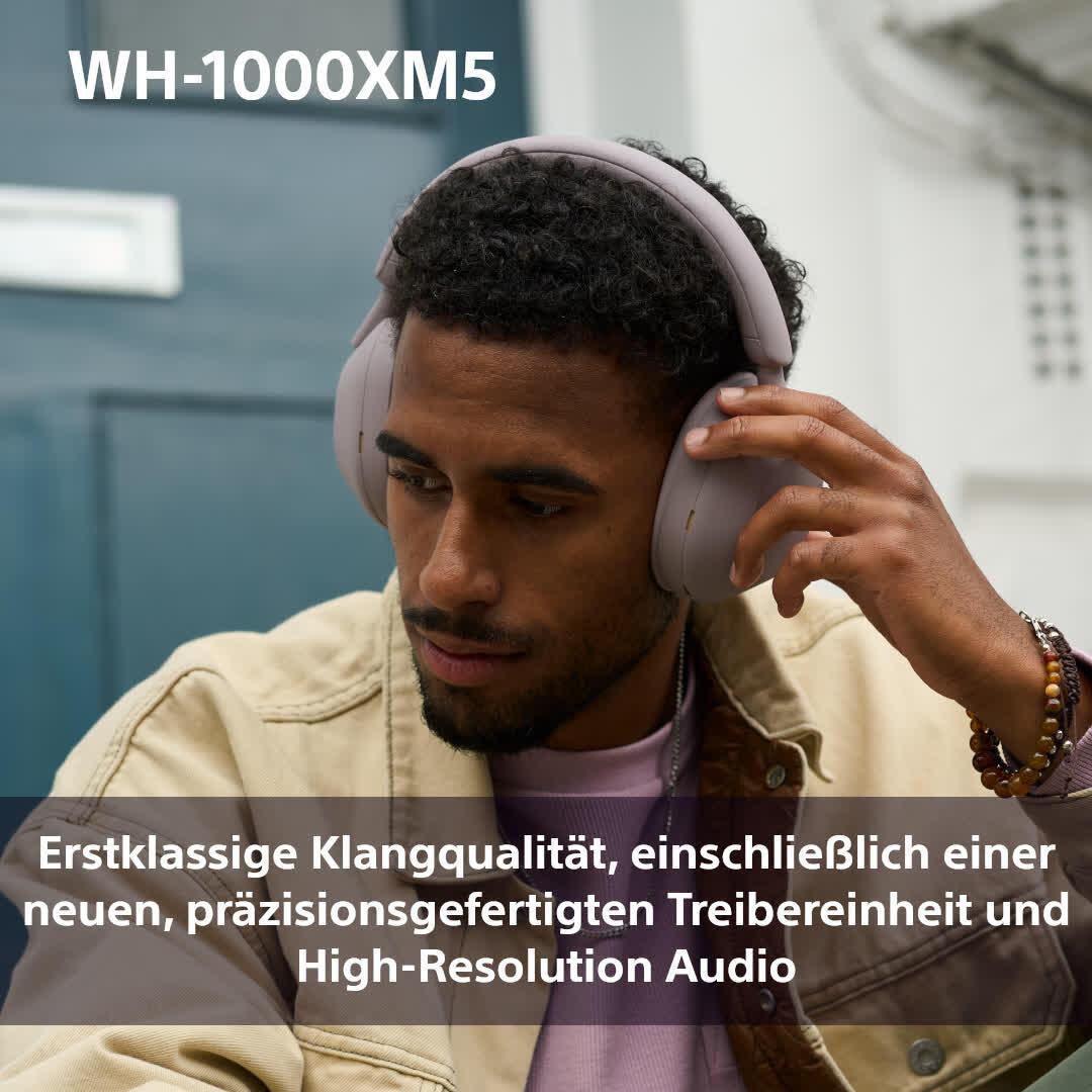 Sony Auriculares WH-1000XM5 / WH1000XM5P.CE7 Rosa