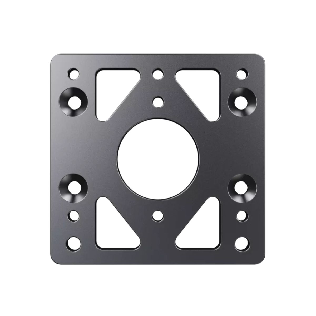 Moza Racing Soporte Wheel Base Adapter Plate / RS049 Negro
