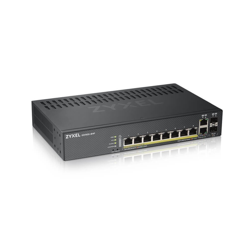 Zyxel Switch GS1928P / GS1920-8HPV2-EU0101F Black