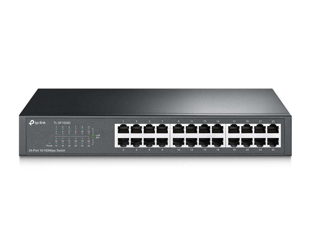 TP-Link Switch TL-SF1024D / TL-SF1024D Grau