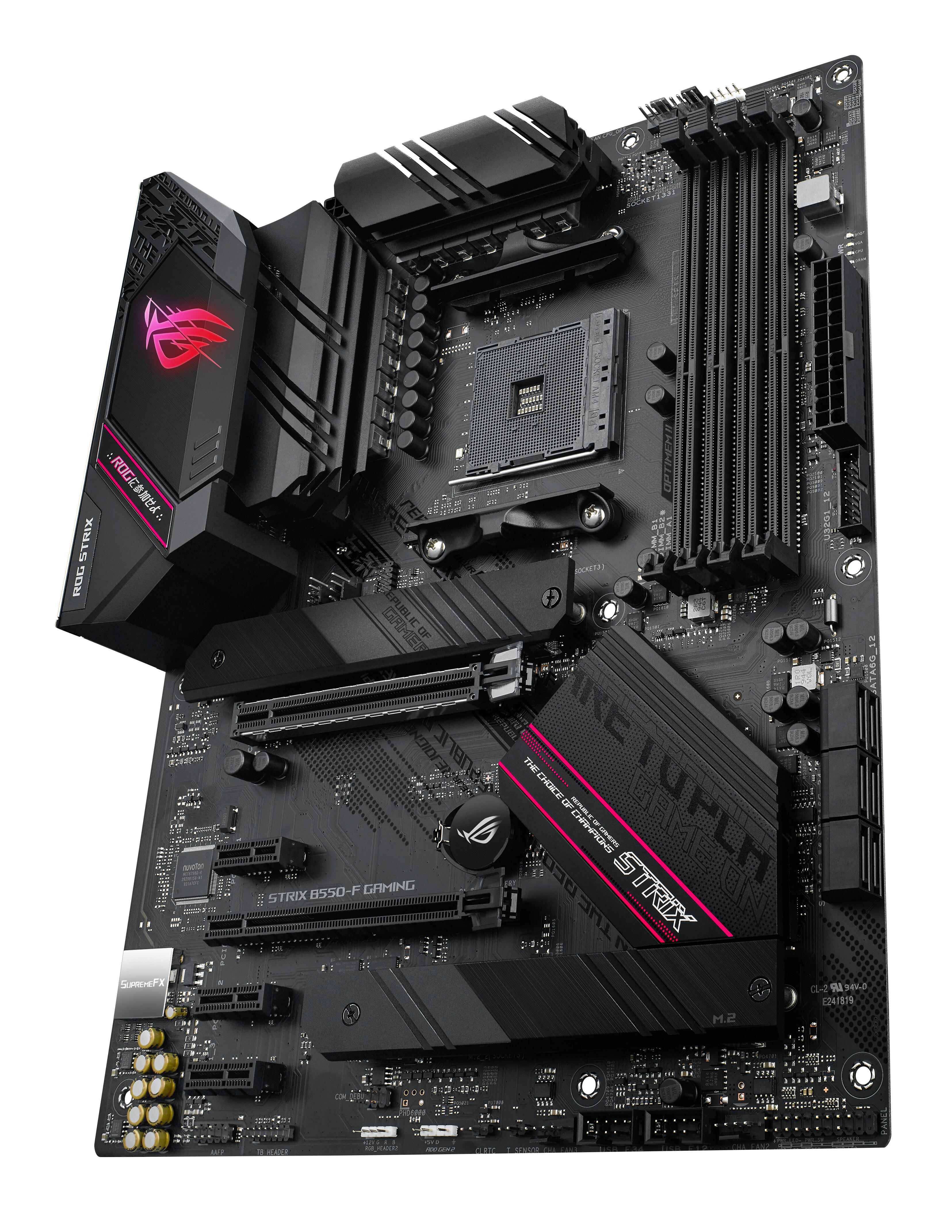 ASUS Mainboard ROG STRIX B550-F GAMING / 90MB14S0-M0EAY0 Black