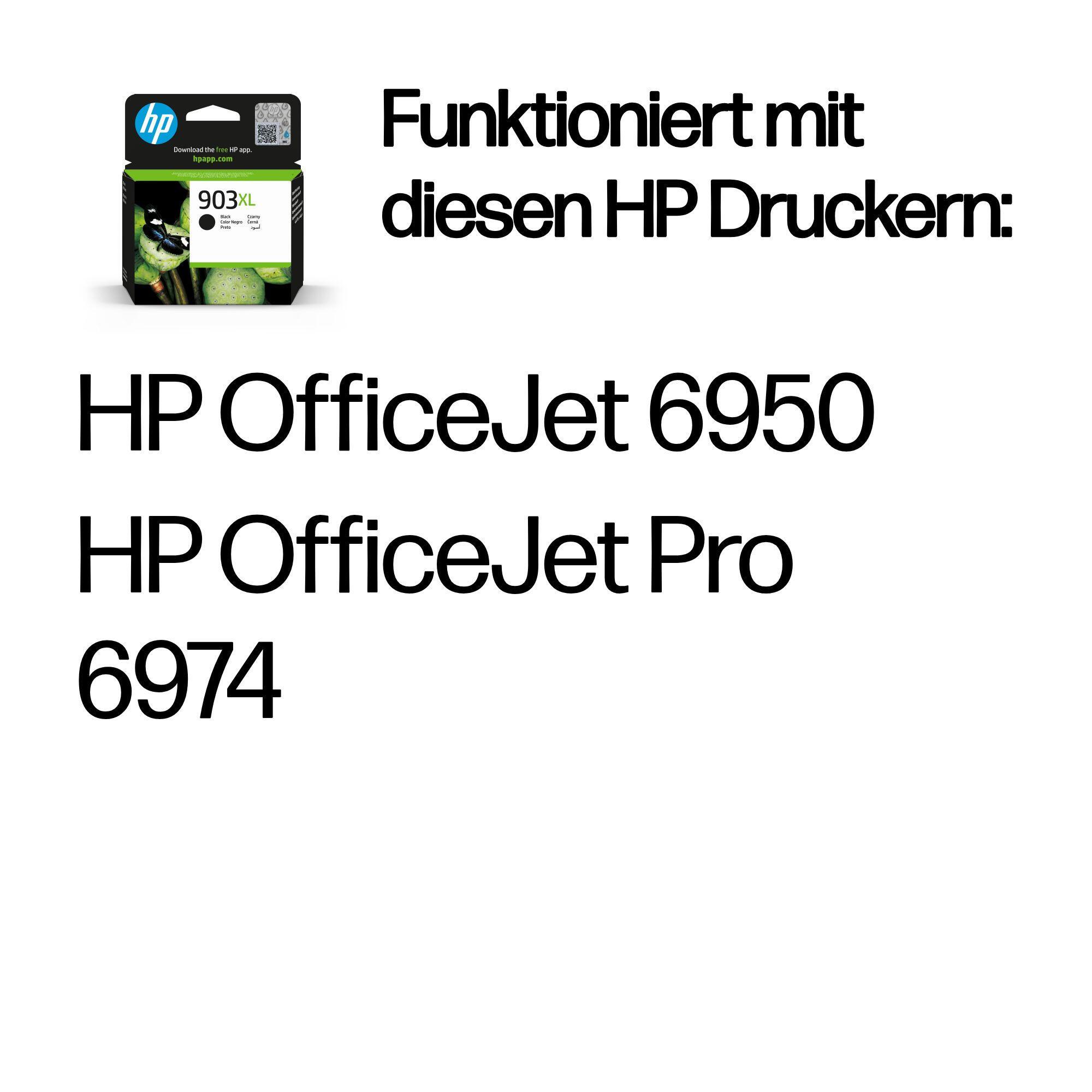 HP Tinte 903XL / T6M15AE Schwarz XL
