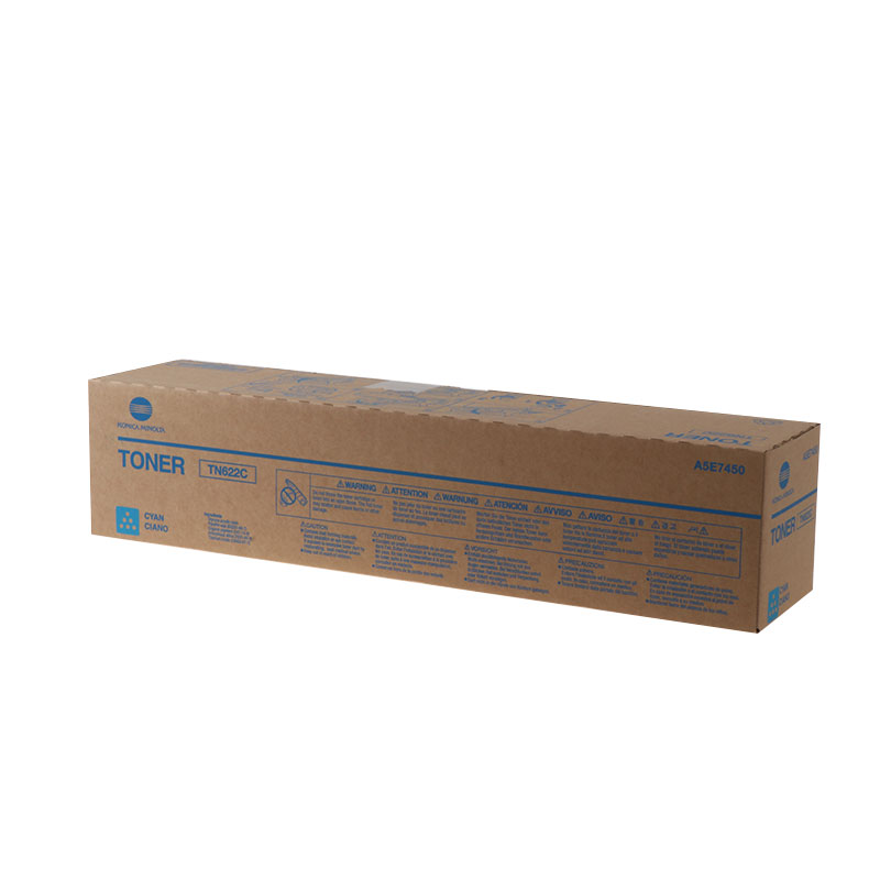 Konica Minolta Toner TN622C / A5E7450 Cyan (A5E745H)