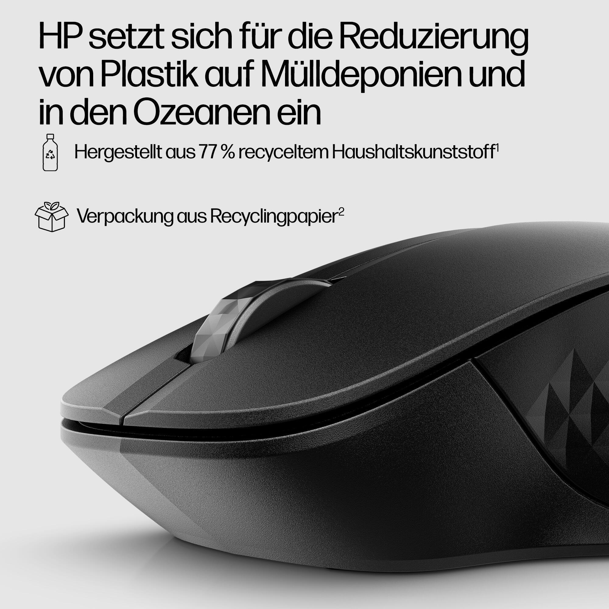 HP Maus 430 Multi-Device / 3B4Q2AA#ABB Schwarz