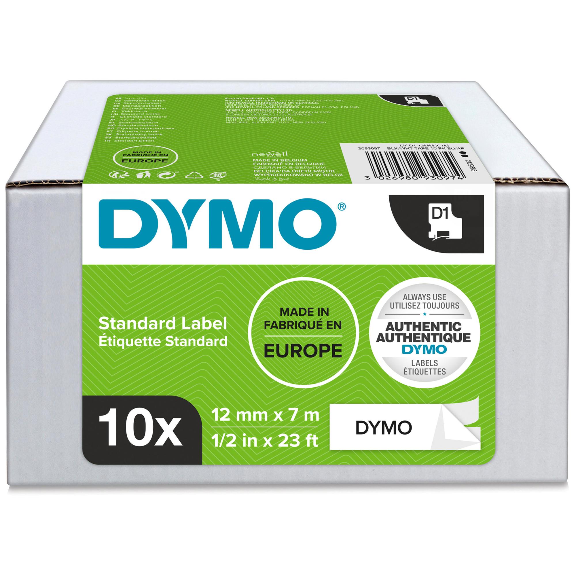 DYMO Etiqueta 2093097 Negro, blanco