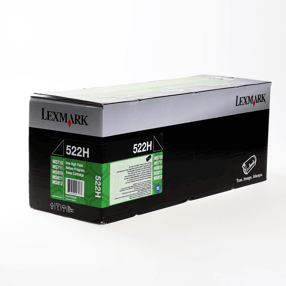 Lexmark Toner 522H / 52D2H00 Schwarz XL