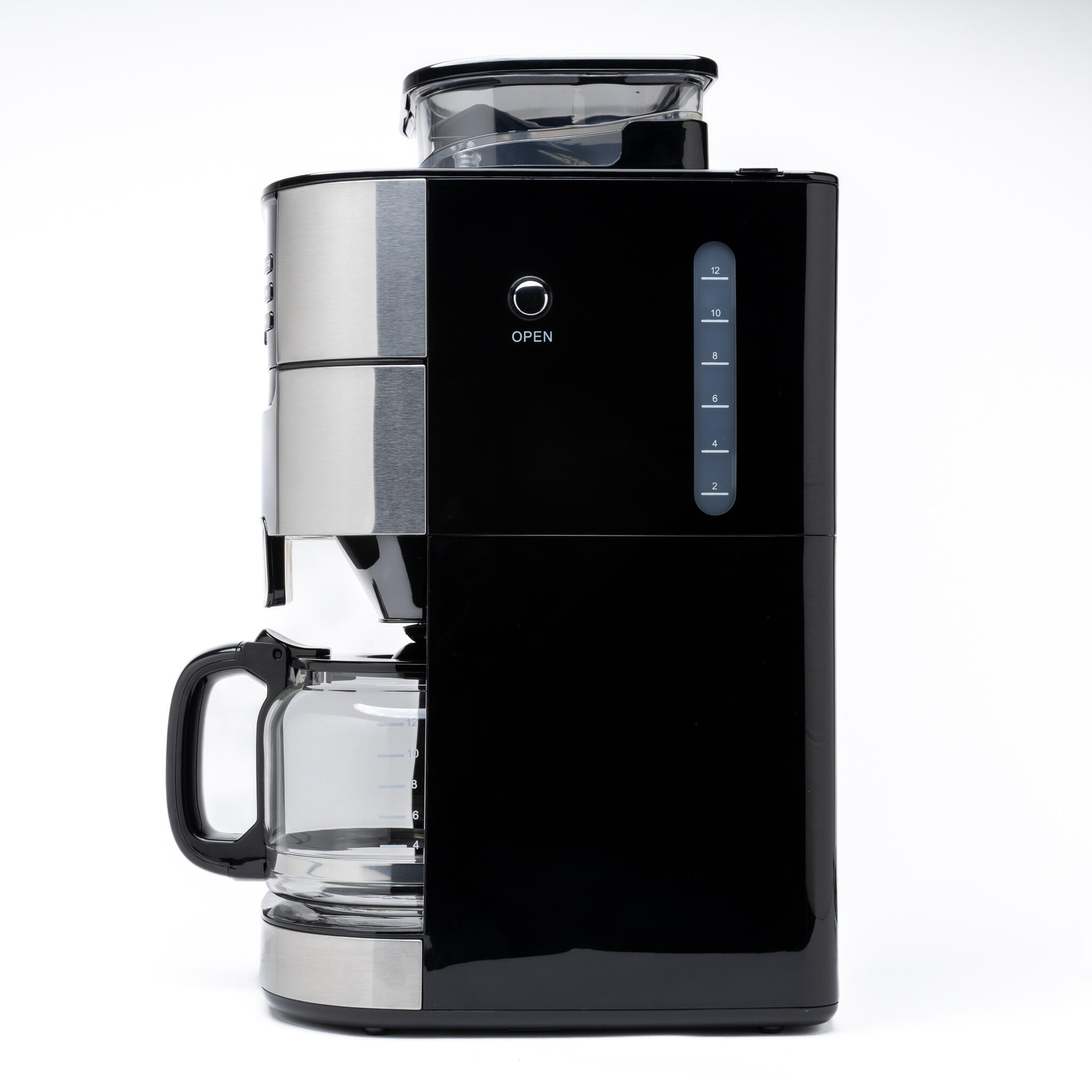 TORNADO Cafetera de filtro TCM1025A-GS Negro