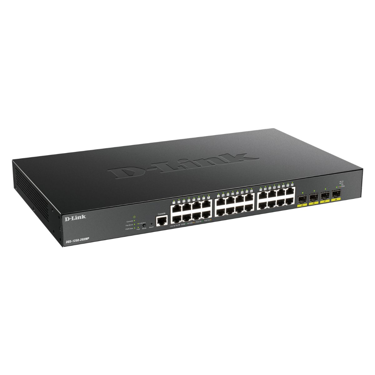 D-Link Switch DGS-1250-28XMP E / DGS-1250-28XMP/E Black