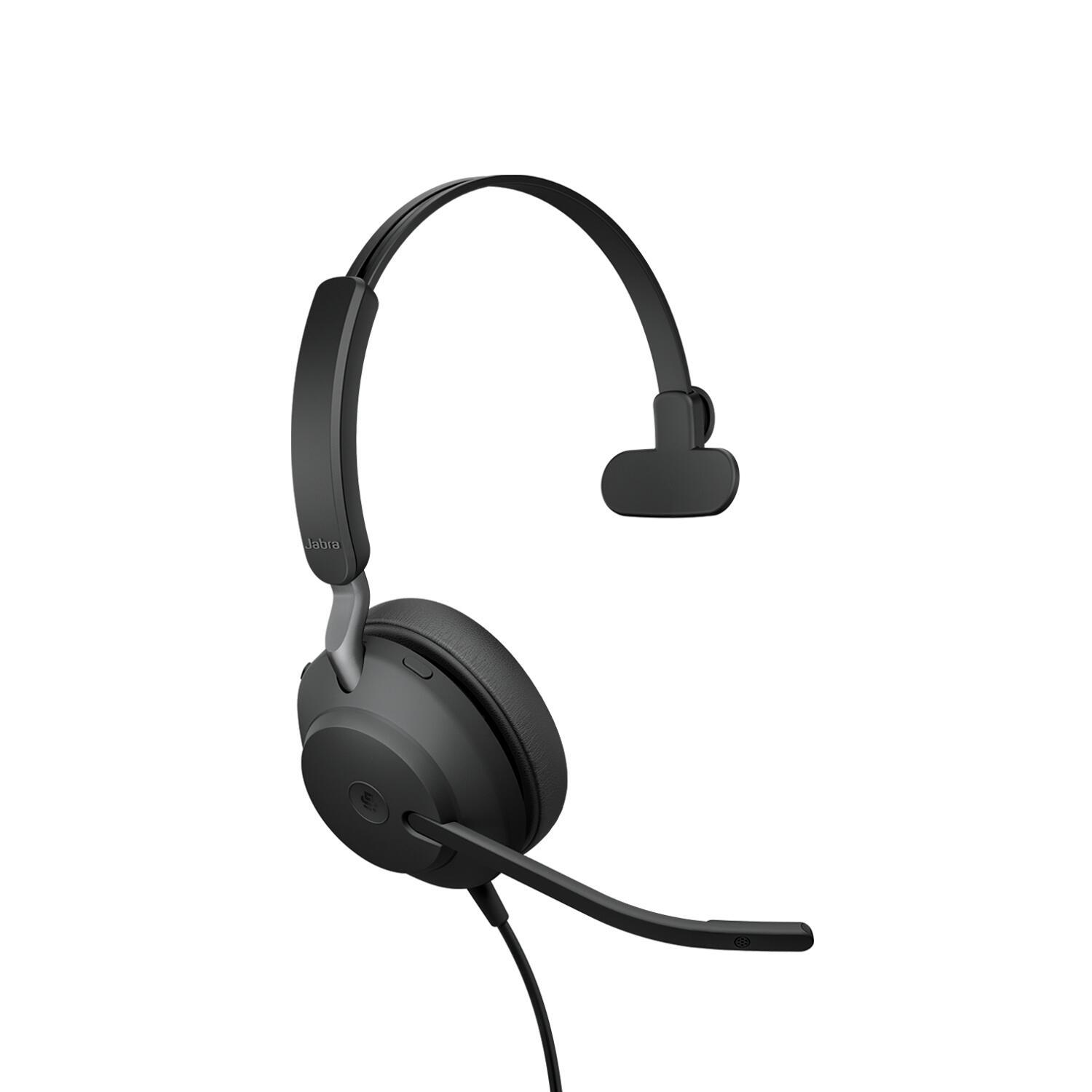 Jabra Headset Evolve2 40 SE MS Mono / 24189-899-799 Schwarz
