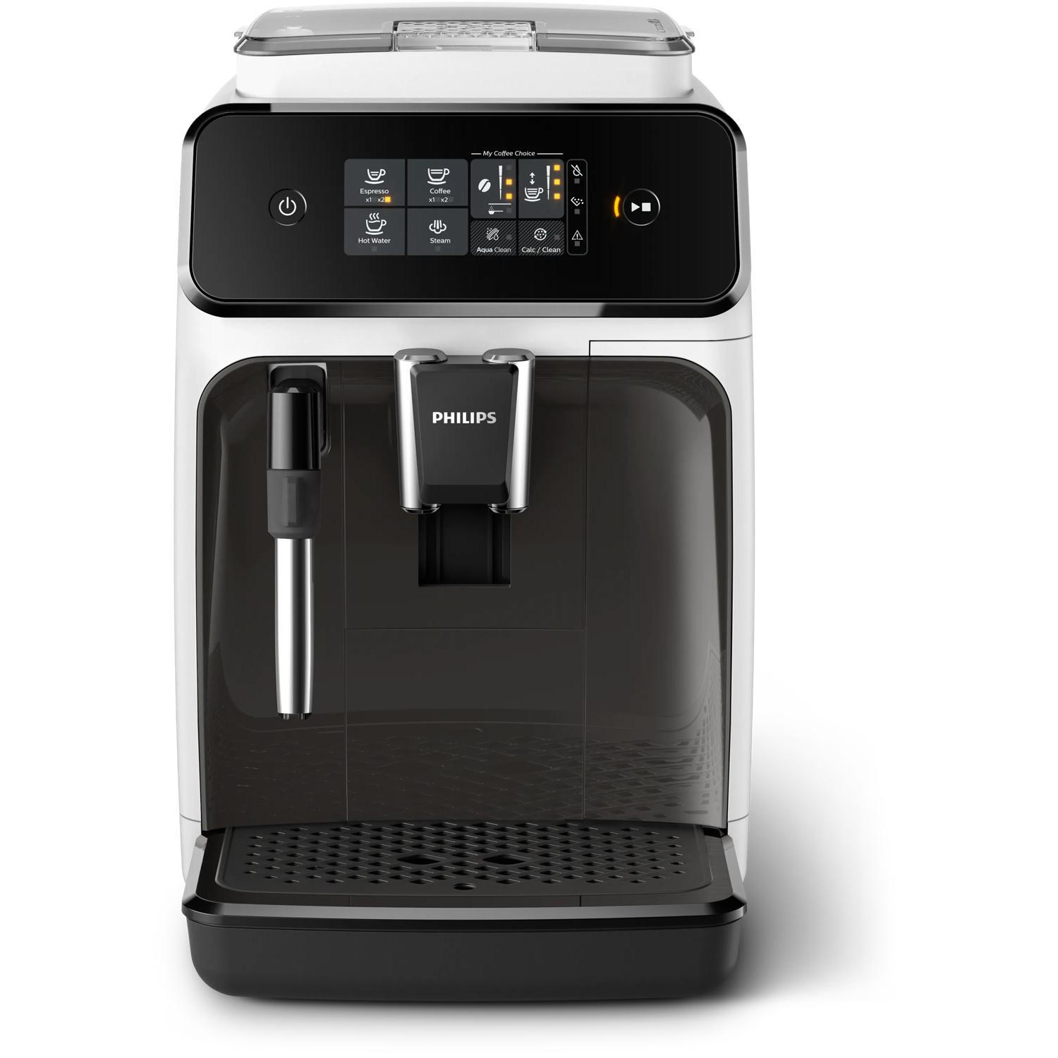 Philips Fully automatic coffee machine Series 1200 LatteGo / EP1223/00 White, black