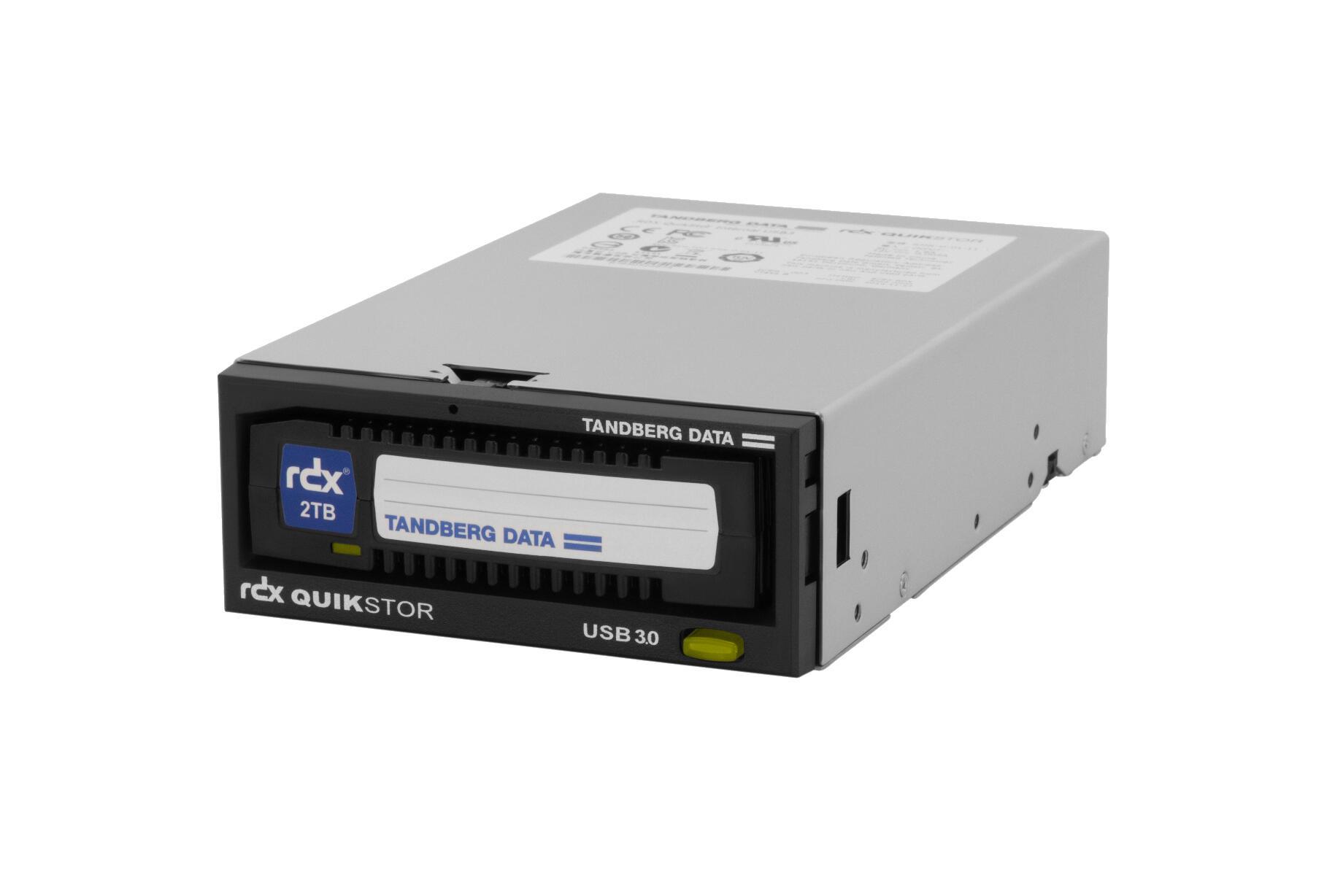 Tandberg Data Guida QuikStor RDX Intern USB 3,5" / 8771-RDX Nero 10-Pack