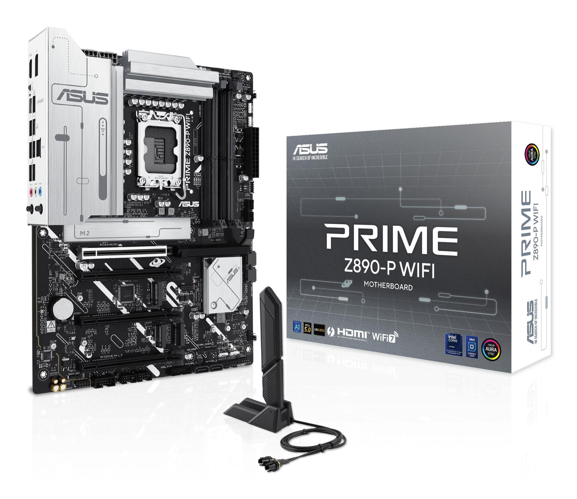 ASUS Mainboard Prime Z890-P WiFi / 90MB1I70-M0EAY0 Black