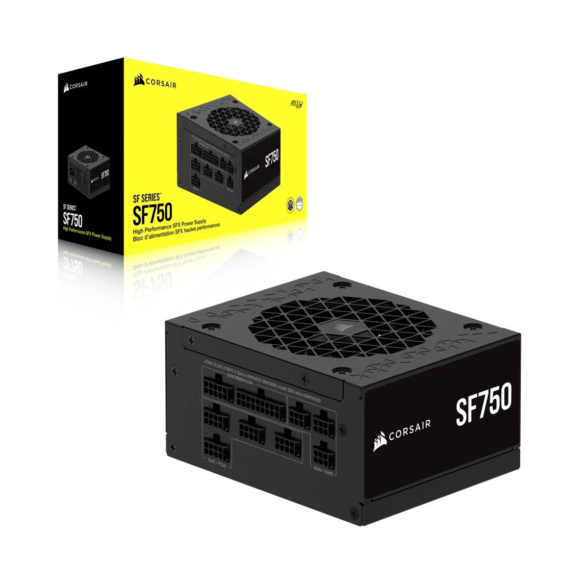 Corsair Fuente de alimentación para PC SF750 / CP-9020284-EU Negro