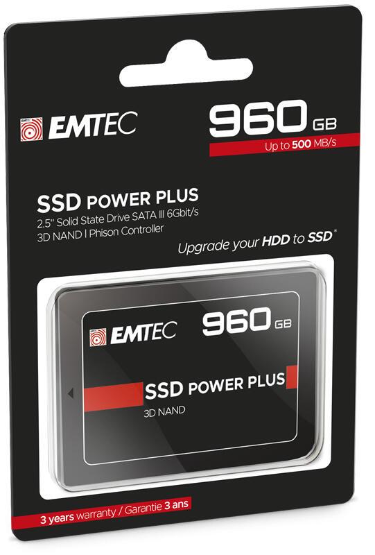Emtec 2,5" SSD X150 960GB / ECSSD960GX150 Schwarz XL