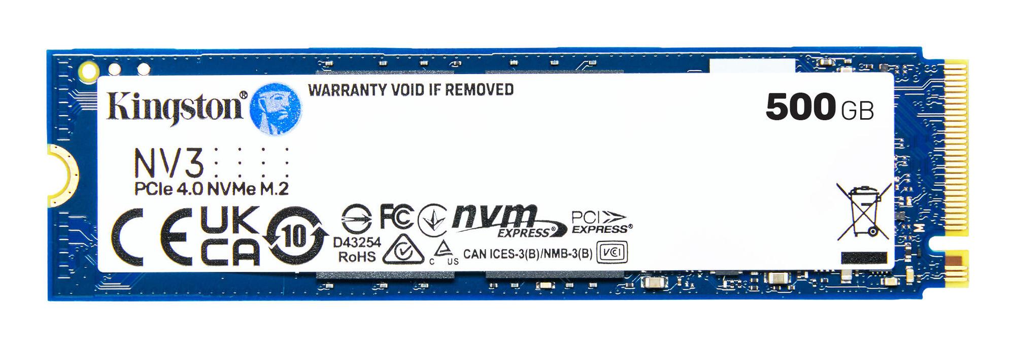 Kingston SSD M.2 Kingston NV3 / SNV3S/500G Multicolore