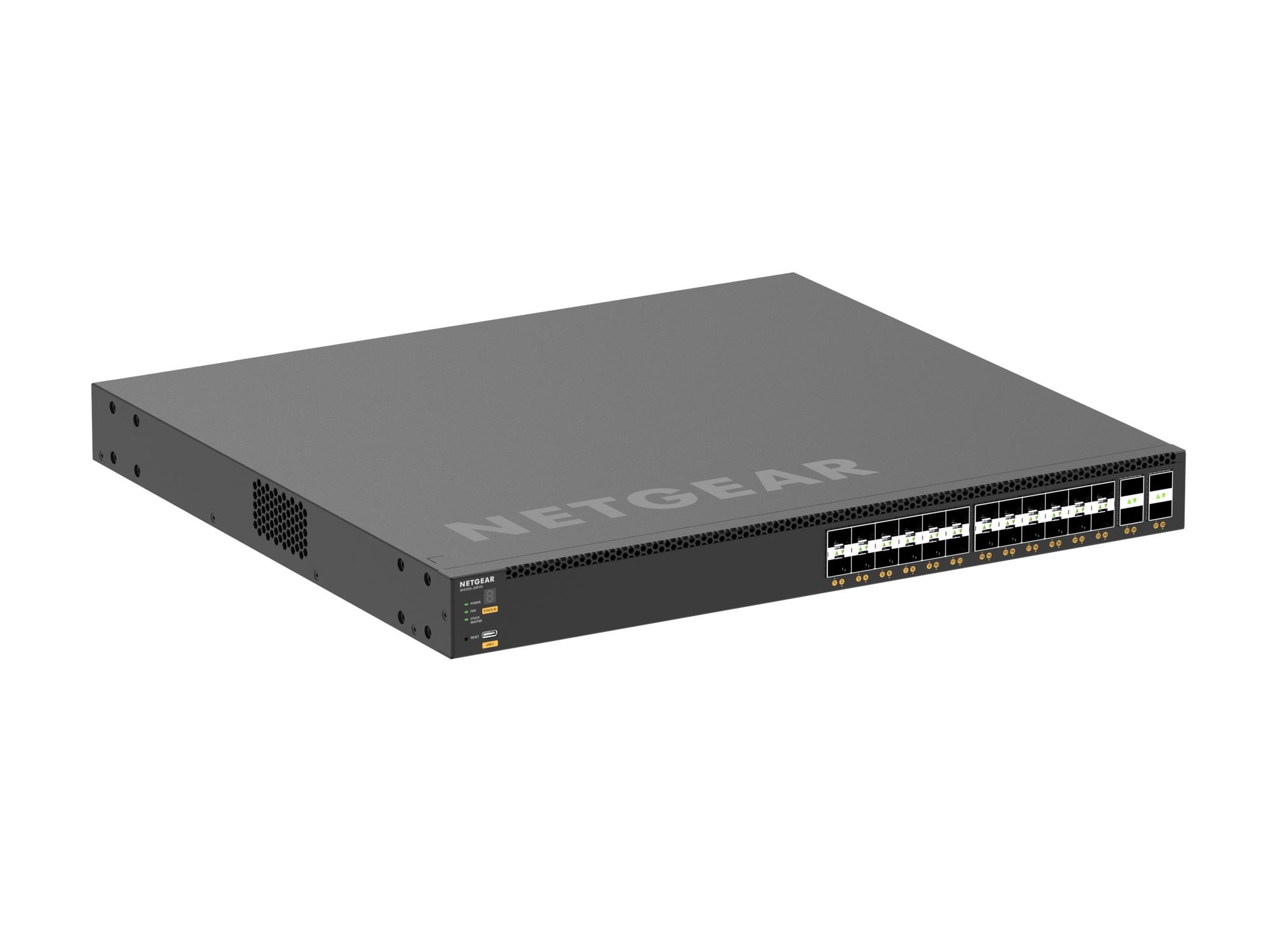 Netgear Interruttore M4350-24F4V / XSM4328FV-100NES Nero