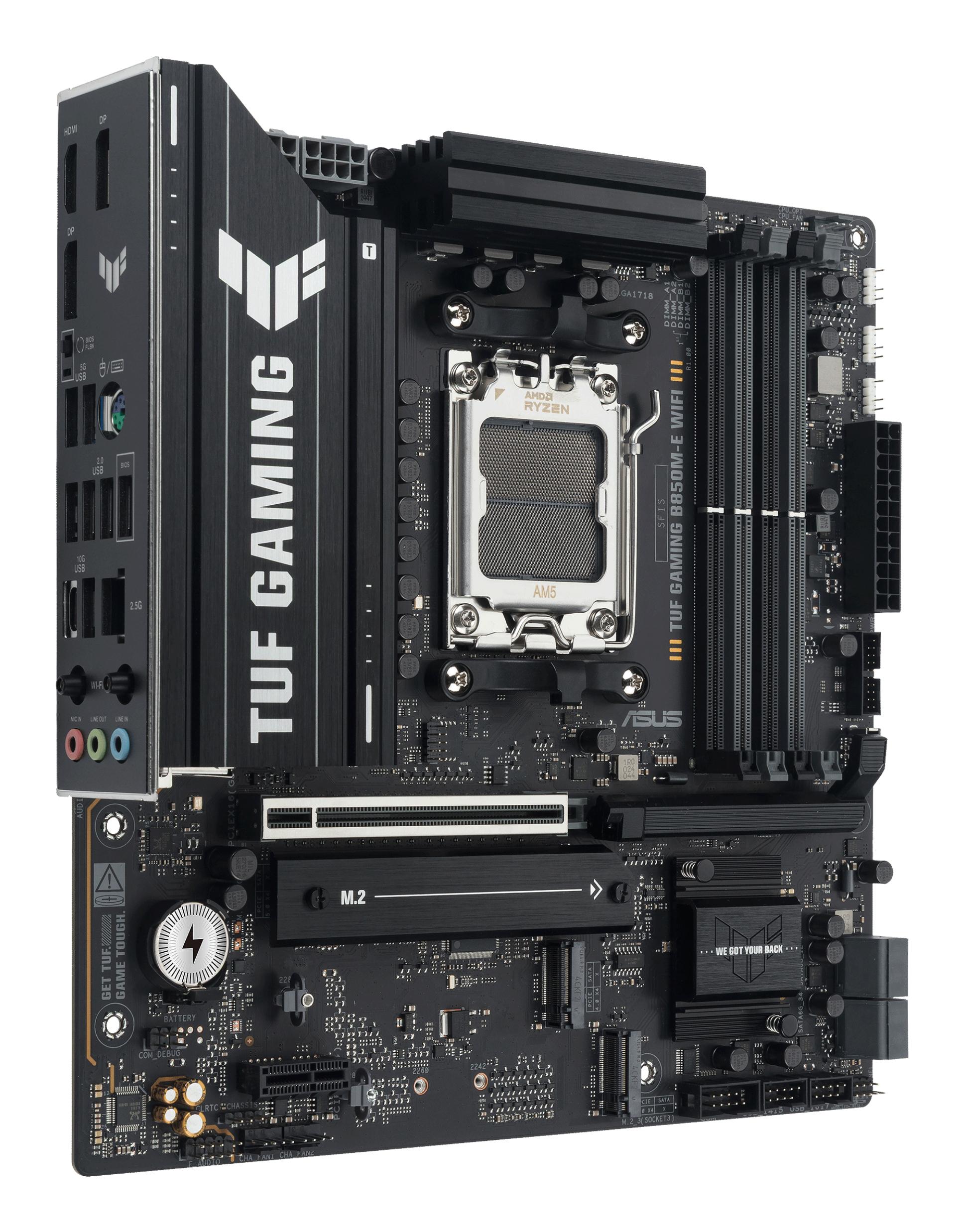 ASUS Mainboard TUF GAMING B850M-E WIFI / 90MB1LS0-M0EAY0 Grey