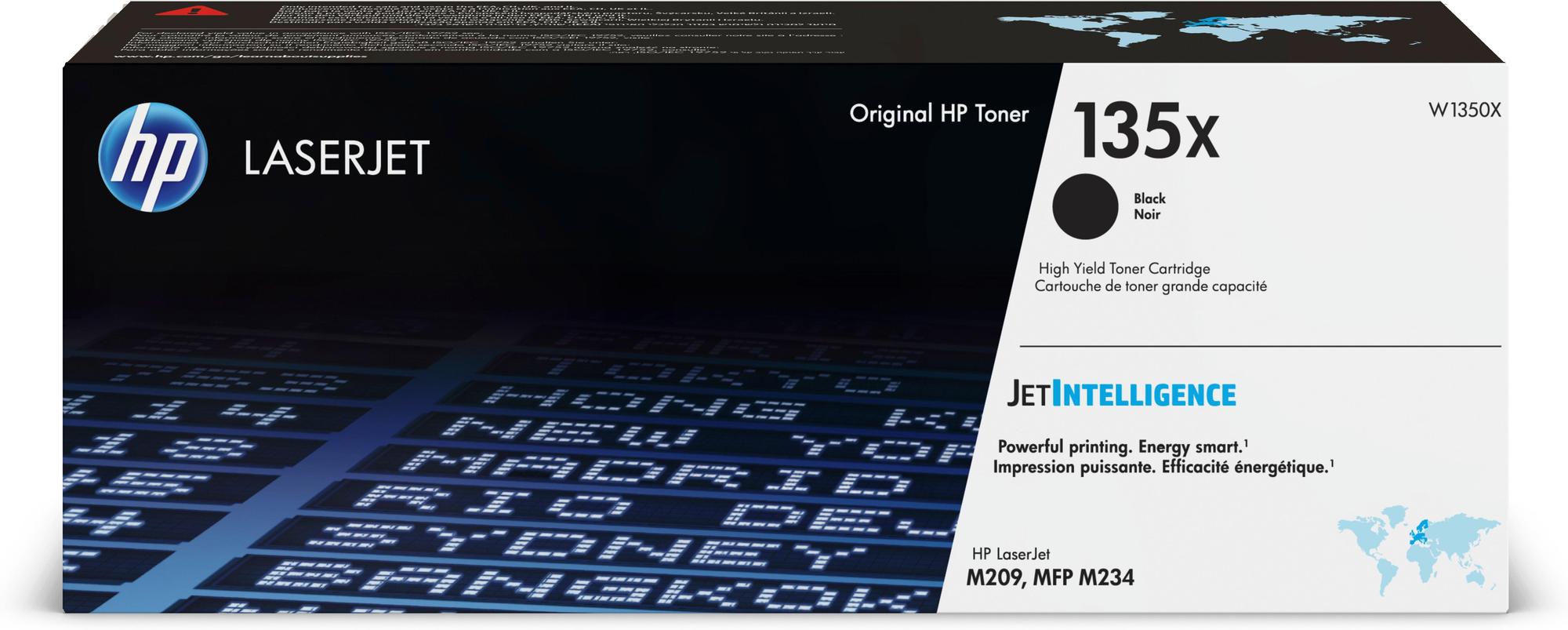 HP Toner 135X / W1350X Schwarz XL
