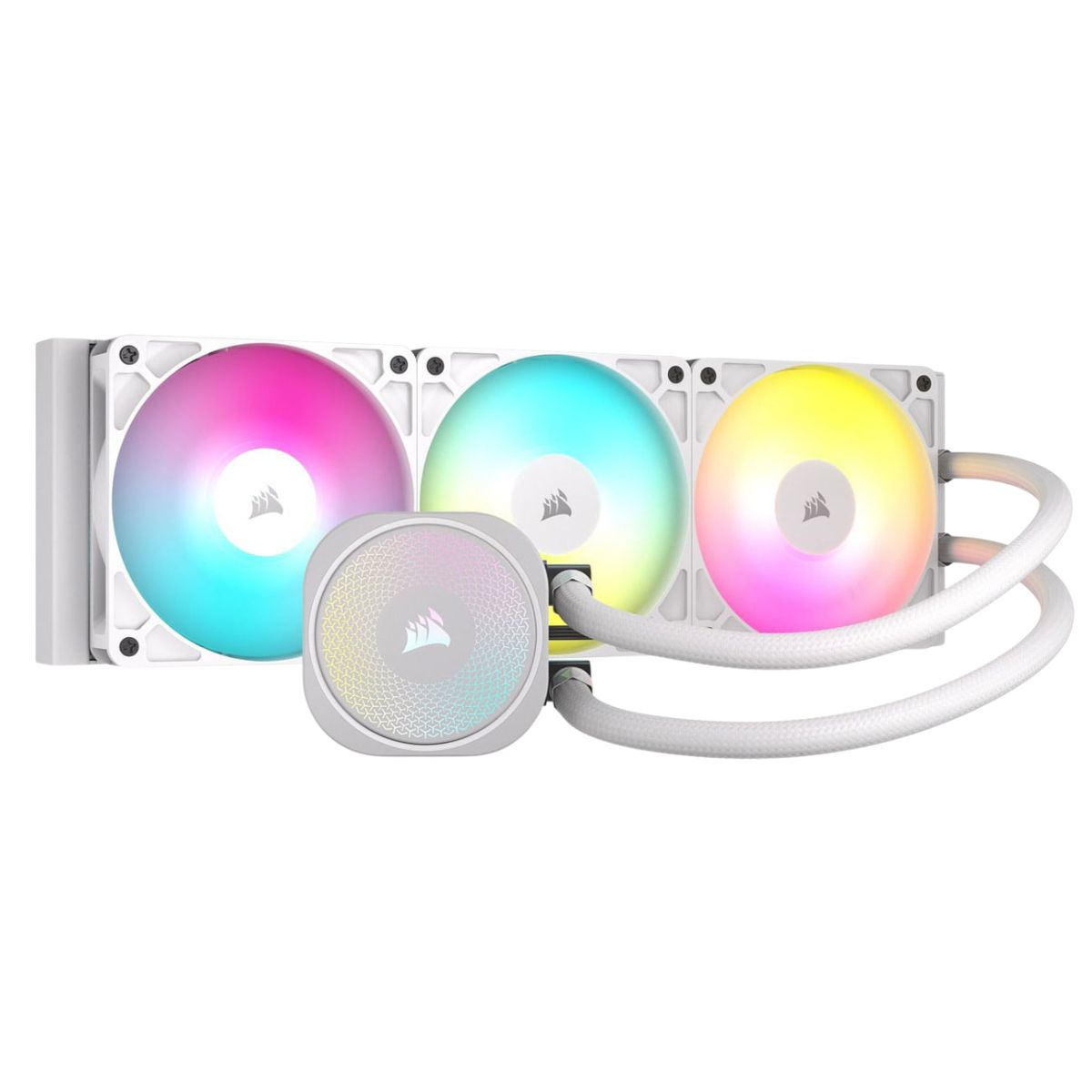 Corsair Refrigeración por agua NAUTILUS 360 ARGB / CW-9060095-WW Blanco XL