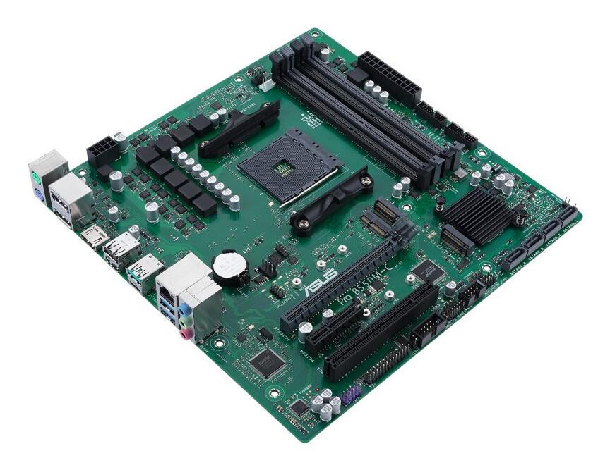 ASUS Mainboard PRO B550M-C/CSM / 90MB15Q0-M0EAYC Black