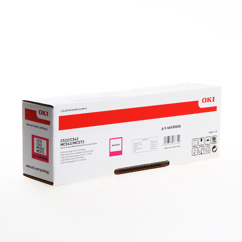 OKI Tóner 46490606 Magenta XL