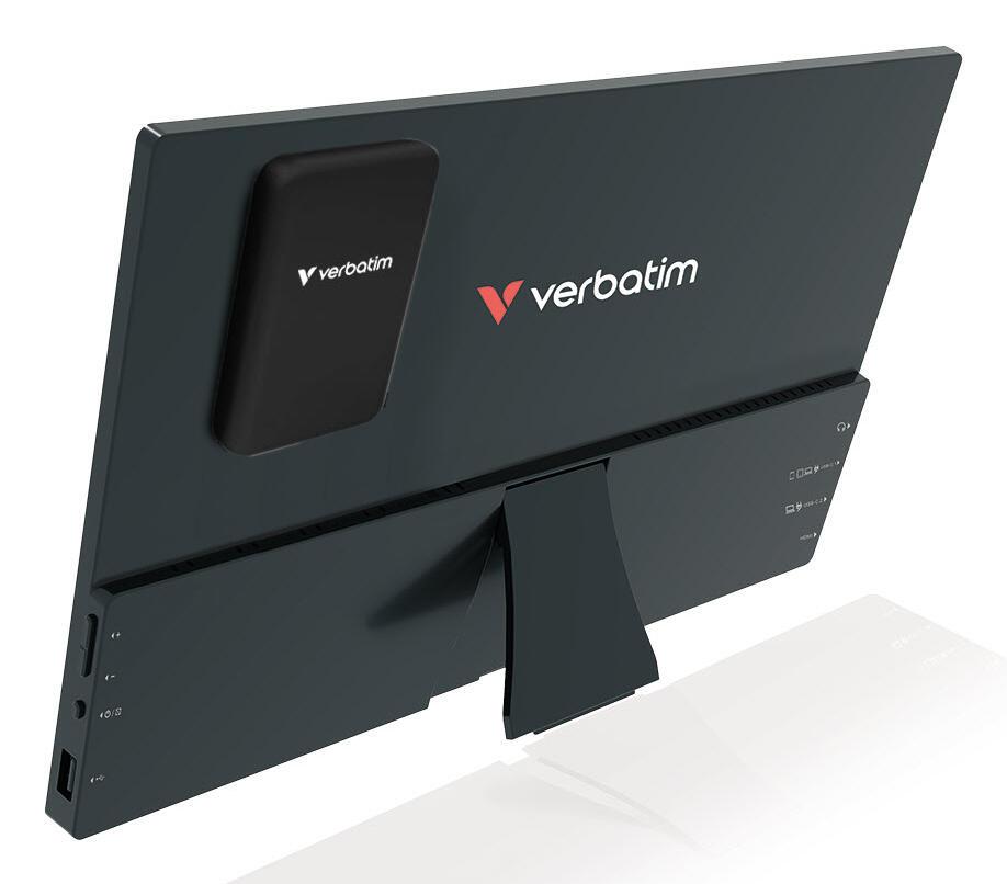 Verbatim Monitor LIGHT mit Powerbank / 32088 Negro S 35,6 cm (14")
