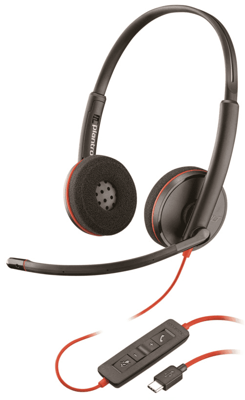 Plantronics/Poly Cuffia 209749 / 209749-201 Nero