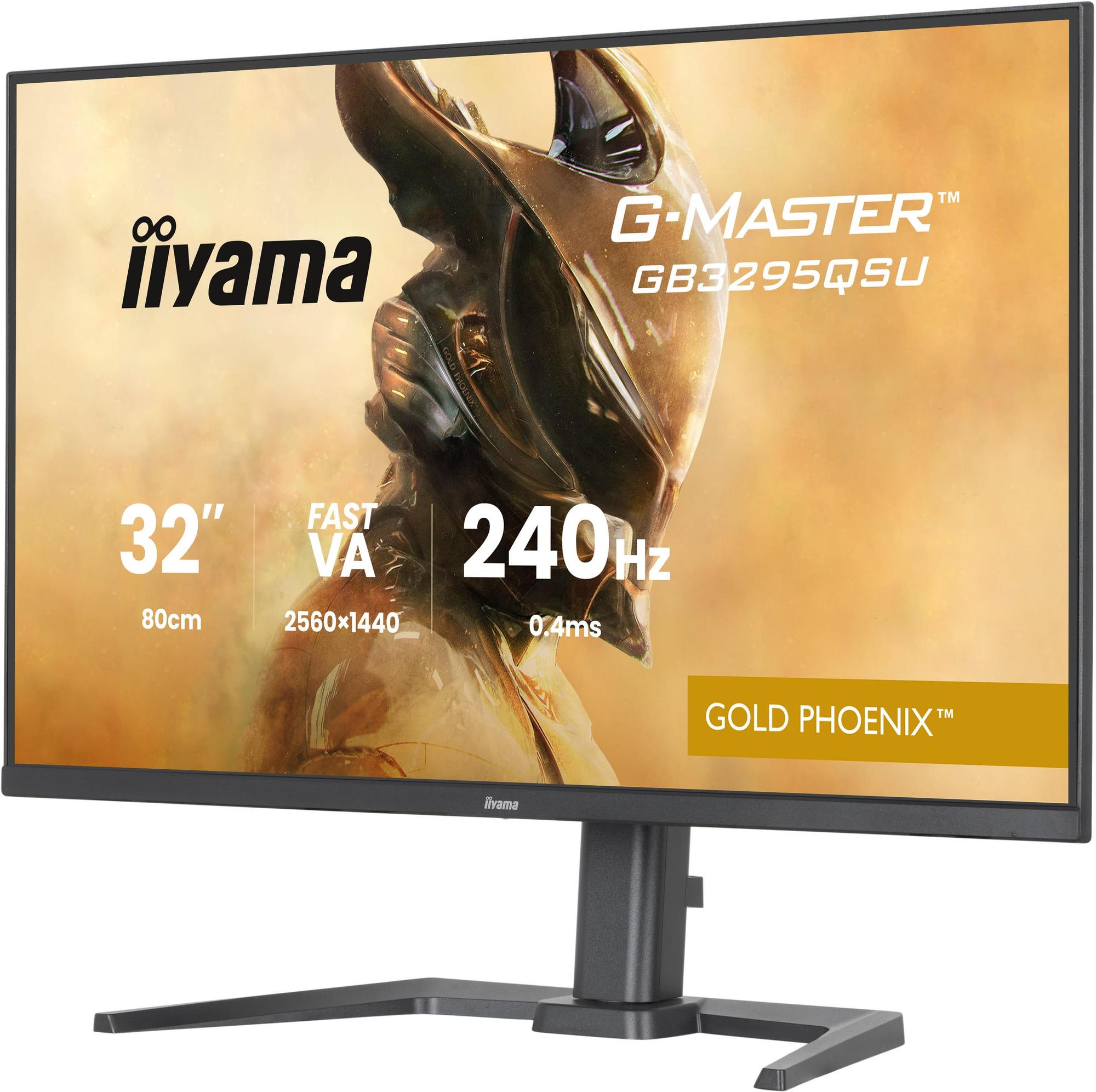 iiyama Monitor G-MASTER GB3295QSU / GB3295QSU-B1 Nero 80 cm (31,5")