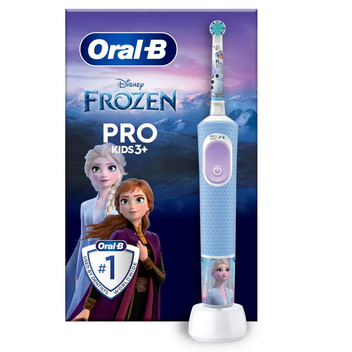 Oral-B Brosse à dents Kids Frozen Vitality Pro 103 KiF / 772409 Bleu