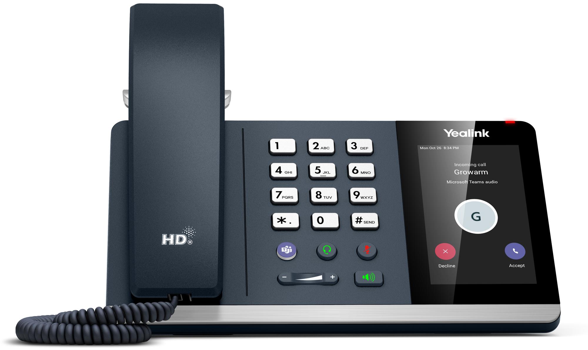 Yealink Telefono MP54 / MP54-TEAMS Grigio