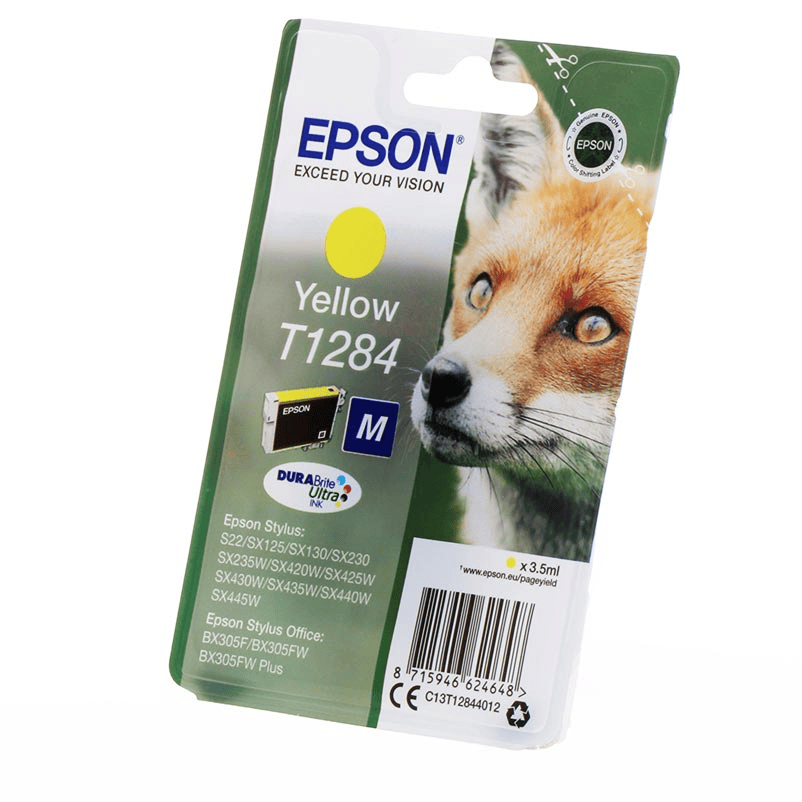 Epson Ink T1284 / C13T12844012 Yellow
