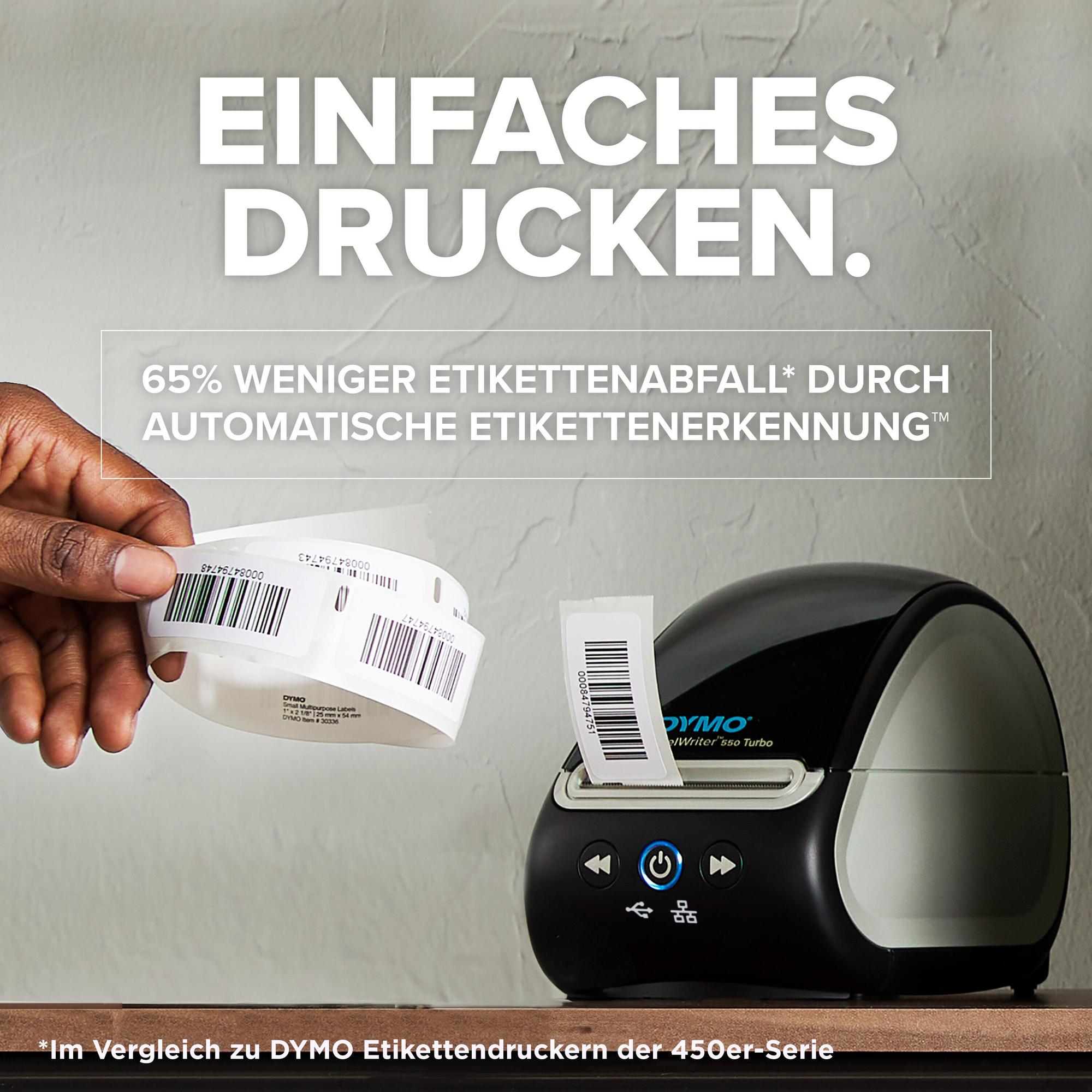 DYMO Etikettendrucker LW550T / 2112723 Schwarz