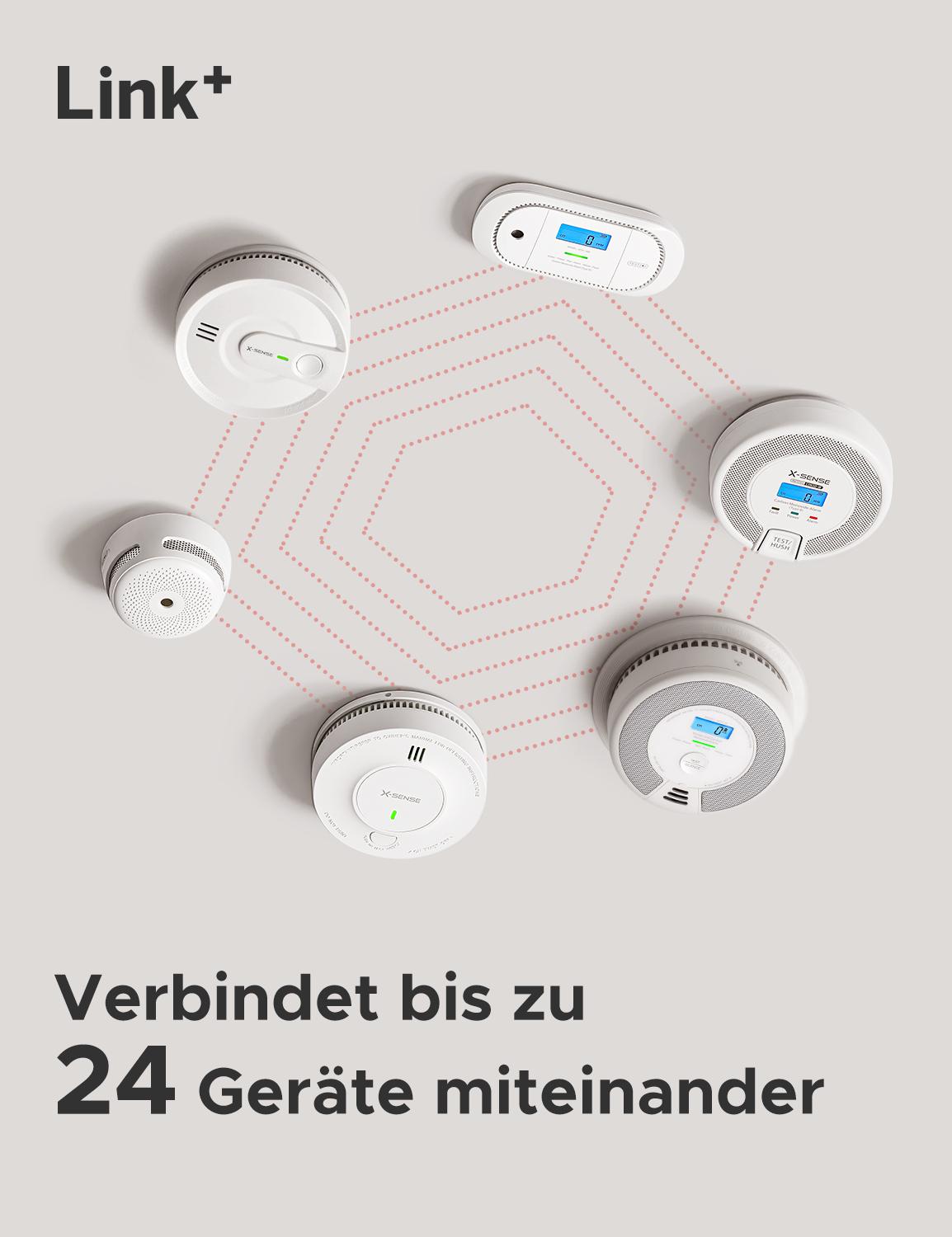 X-Sense Kohlenmonoxidmelder XC01-M / ZASXS00124WEU Weiß