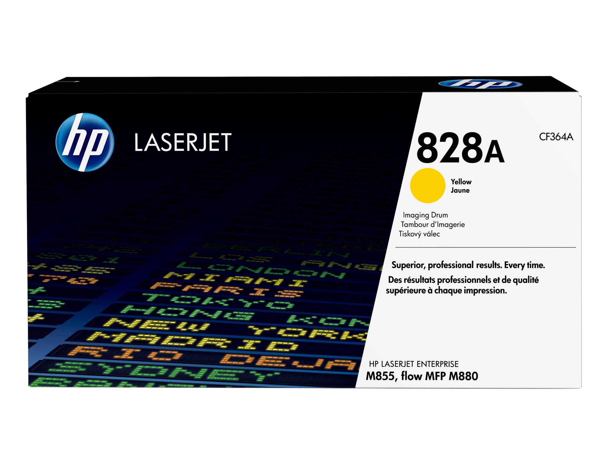 HP Unidad de tambor 828A / CF364A Amarillo Standard