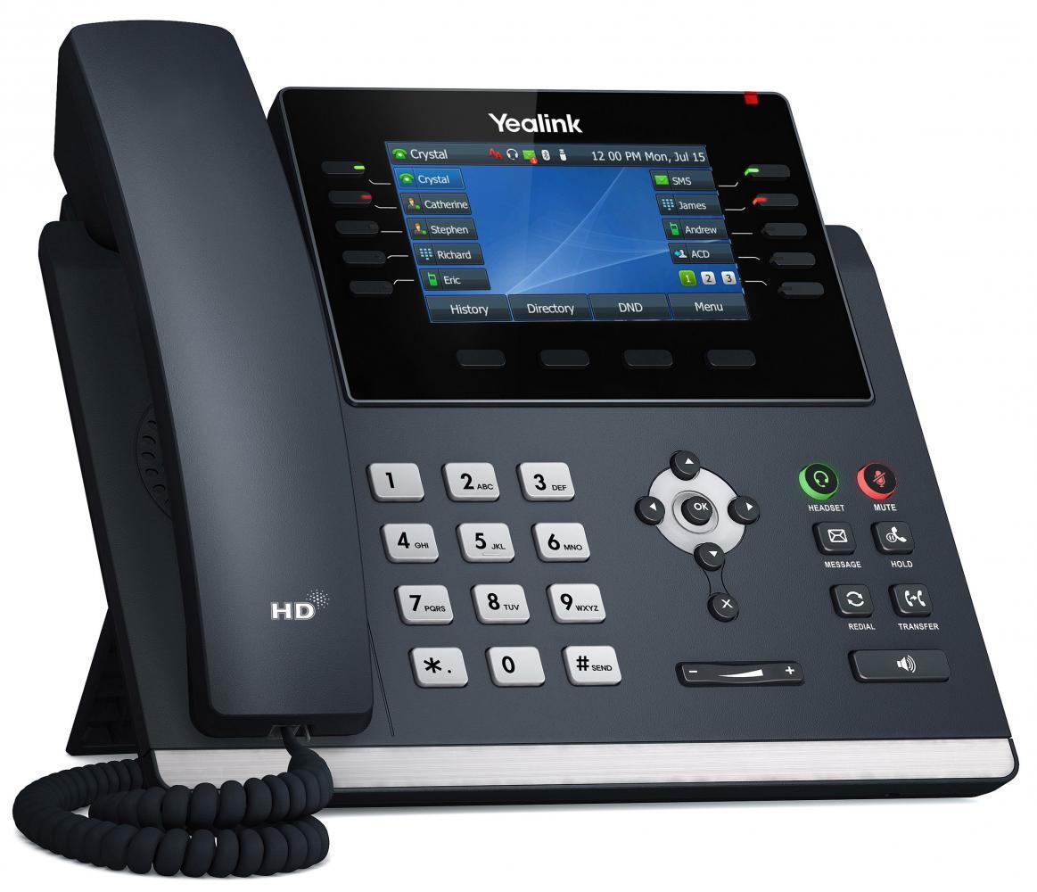 Yealink Telefon SIP-T46U / 1301203 Grau 10,9 cm (4.3")