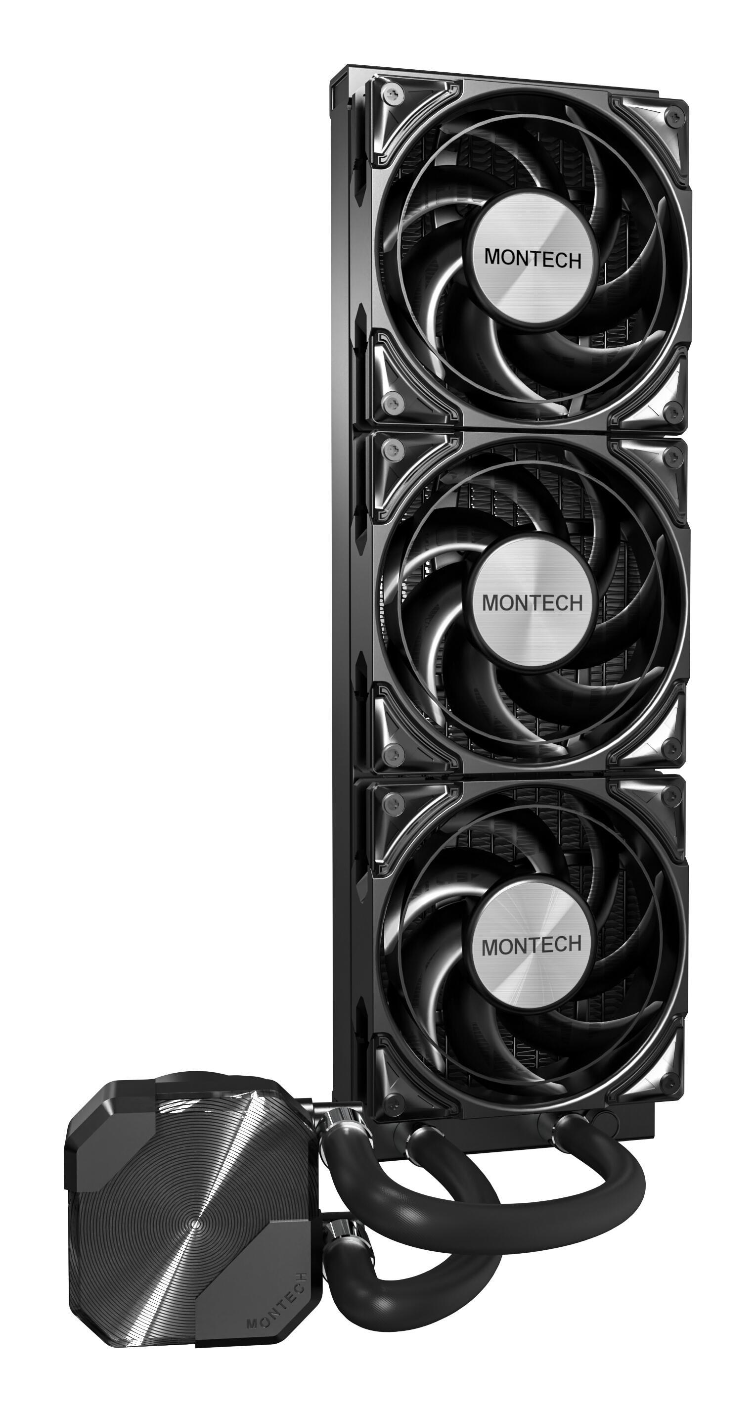 Montech Refroidissement par eau HyperFlow Silent 360 / HYPERFLOW SILENT 360 (B) Noir XL