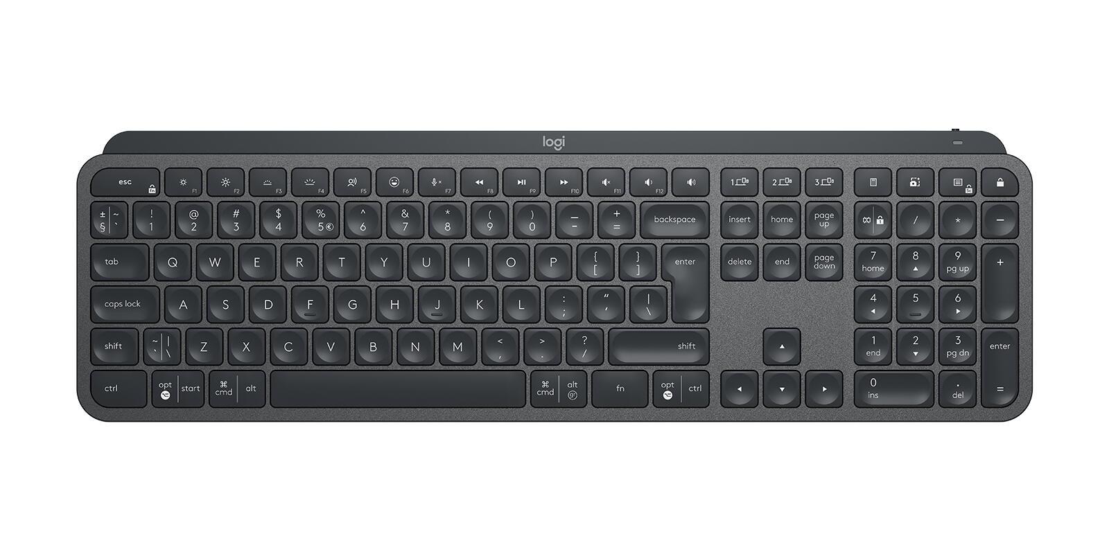 Logitech Teclado MX Keys / 920-010251 Grafito