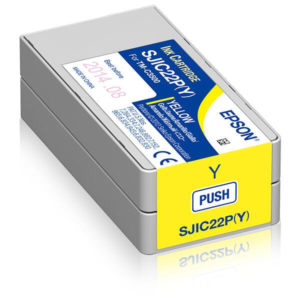 Epson Tinta SJIC22PY / C33S020604 Amarillo Standard