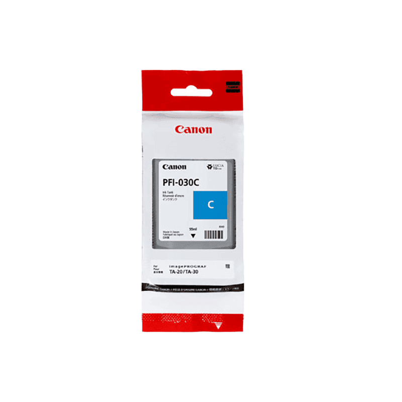 Canon Encre PFI-030C / 3490C001 Cyan