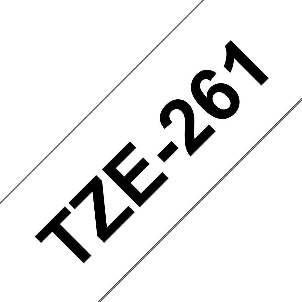 Brother Colour ribbon TZE-261 / TZE261 Black, white